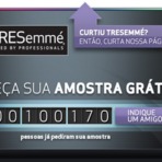 Promoções - TRESemmé - Peça sua amostra grátis!! Promoções - TRESemmé - Peça sua amostra grátis!!