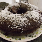 Culinária - Bolo de Chocolate recheado. Culinária - Bolo de Chocolate recheado.