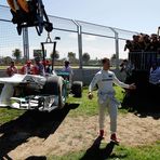 Fórmula 1 - Desespero de Schumacher em impedir fotos pode “entregar” Mercedes Fórmula 1 - Desespero de Schumacher em impedir fotos pode “entregar” Mercedes