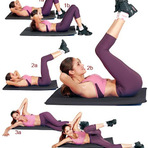 Saúde - GINÁSTICA PARA PERDER CULOTE E BARRIGA EM CASA Saúde - GINÁSTICA PARA PERDER CULOTE E BARRIGA EM CASA