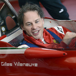 Fórmula 1 - Jacques Villeneuve pilota Ferrari do pai em Fiorano Fórmula 1 - Jacques Villeneuve pilota Ferrari do pai em Fiorano