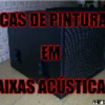 Pintura - Pintura texturizada em caixas acústicas a base de batida de pedra Pintura - Pintura texturizada em caixas acústicas a base de batida de pedra