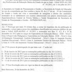 Educação - Concurso SEE MG 2011 - Prazo para posse dos candidatos aprovados em concurso é ampliado Educação - Concurso SEE MG 2011 - Prazo para posse dos candidatos aprovados em concurso é ampliado