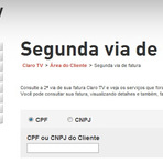 Utilidade Pública - 2º VIA DE CONTA CLARO TV, IMPRIMIR FATURA Utilidade Pública - 2º VIA DE CONTA CLARO TV, IMPRIMIR FATURA