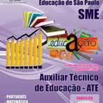 Concursos Públicos - Apostila Auxiliar Técnico de Educação (ATE) - Concurso Secretaria Municipal de Educação de São Paulo / SP - Edital Concursos Públicos - Apostila Auxiliar Técnico de Educação (ATE) - Concurso Secretaria Municipal de Educação de São Paulo / SP - Edital
