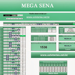 Softwares - Matriz de 20 dezenas para apostar na Mega Sena! Softwares - Matriz de 20 dezenas para apostar na Mega Sena!