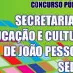 Concursos Públicos - APOSTILA SEDEC (Prefeitura) de João Pessoa 2014 Secretaria de Educação e Cultura - Clique aqui Concursos Públicos - APOSTILA SEDEC (Prefeitura) de João Pessoa 2014 Secretaria de Educação e Cultura - Clique aqui
